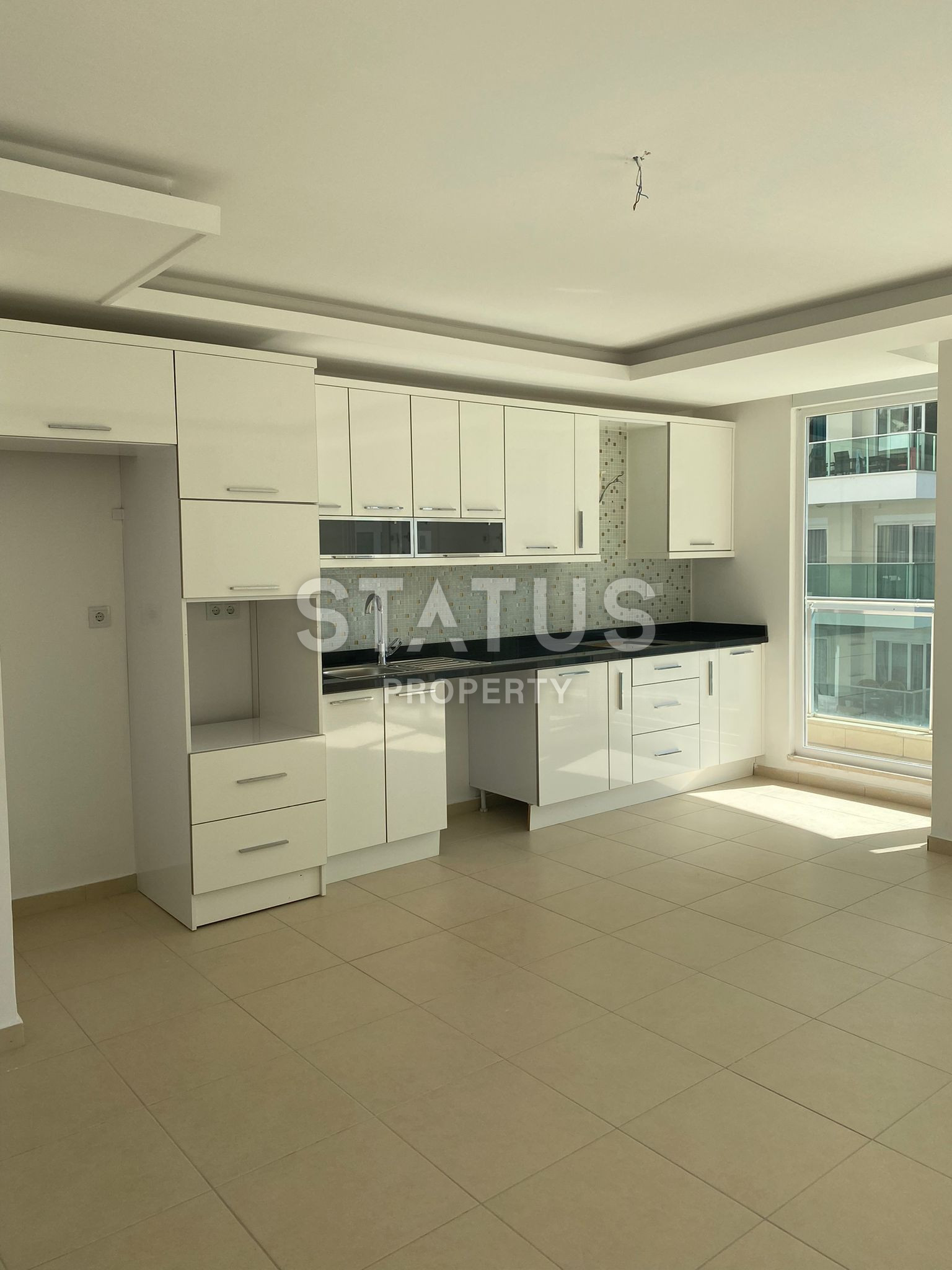 Three-room apartment 650m from the sandy beach in Avsallar, 100mkv фото 11