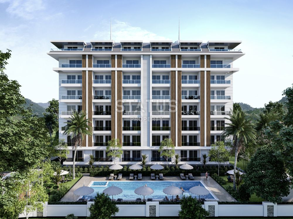 Новый инвестиционный проект в комплексе с обширной инфраструктурой в районе Алании – Газипаша, 52 м2 - 191 м2. фото 3