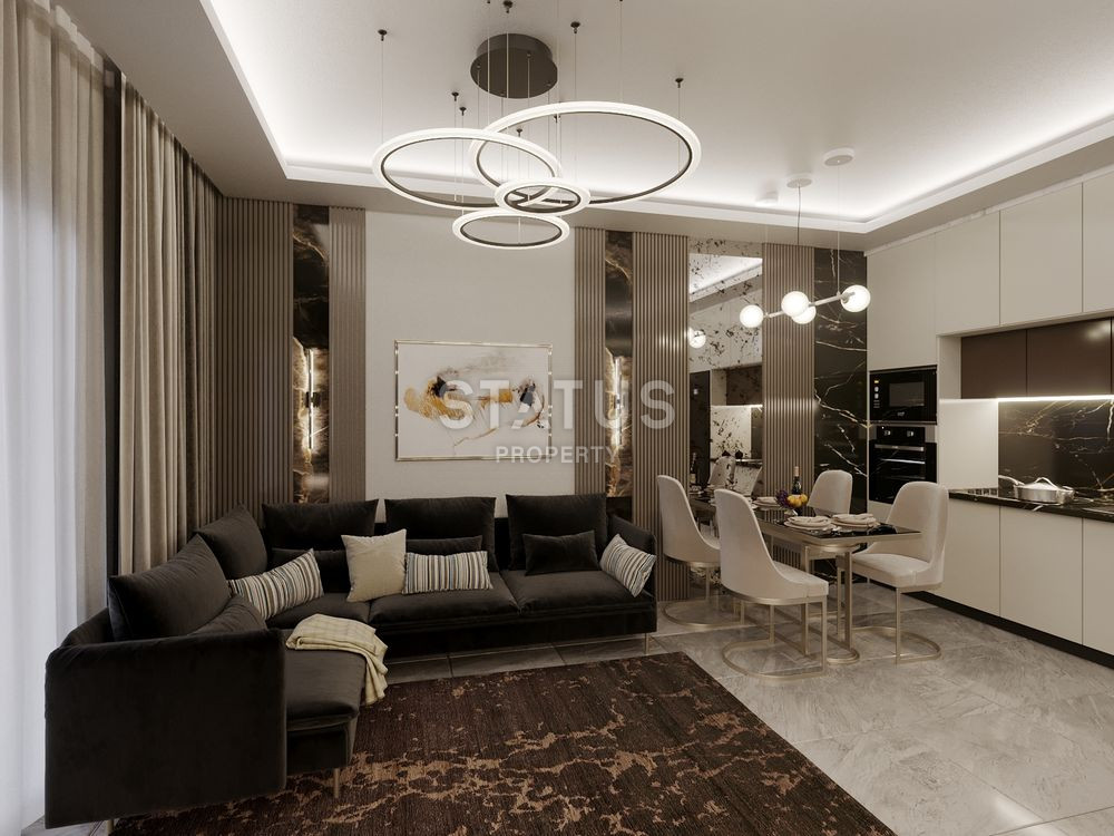 Новый инвестиционный проект в комплексе с обширной инфраструктурой в районе Алании – Газипаша, 52 м2 - 191 м2. фото 8