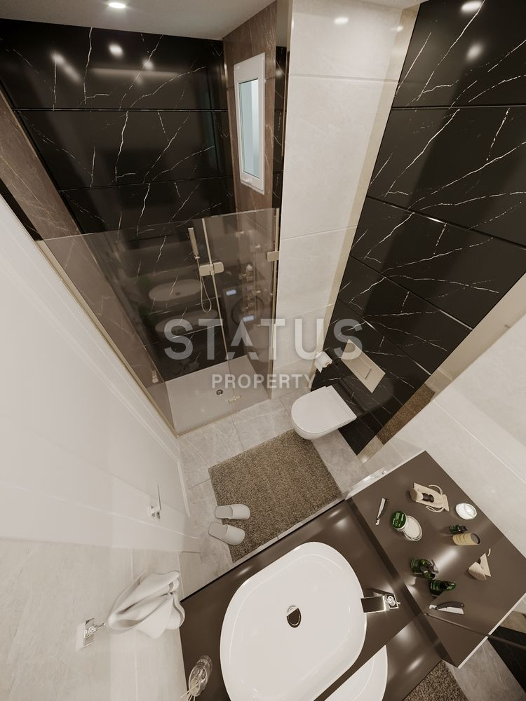 Новый инвестиционный проект в комплексе с обширной инфраструктурой в районе Алании – Газипаша, 52 м2 - 191 м2. фото 15