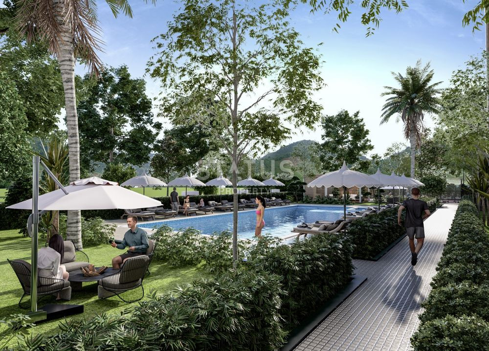 Новый инвестиционный проект в комплексе с обширной инфраструктурой в районе Алании – Газипаша, 52 м2 - 191 м2. фото 17