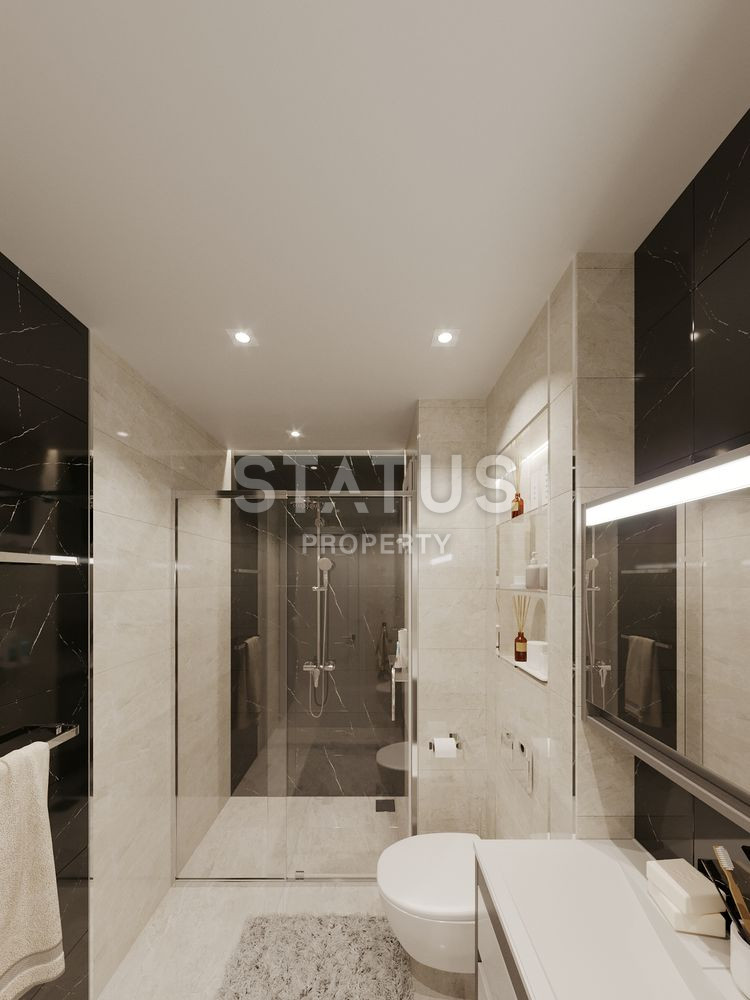 Новый инвестиционный проект в комплексе с обширной инфраструктурой в районе Алании – Газипаша, 52 м2 - 191 м2. фото 19