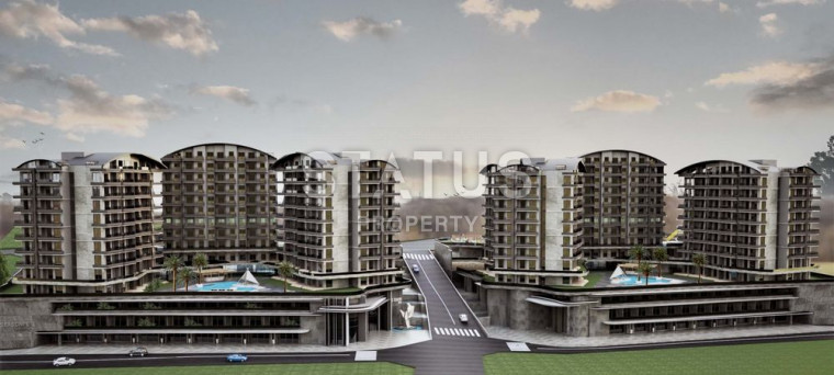 A new large-scale project with chic infrastructure, its own beach and a very large area! Okurcalar area, 500m to the sea! photos 1