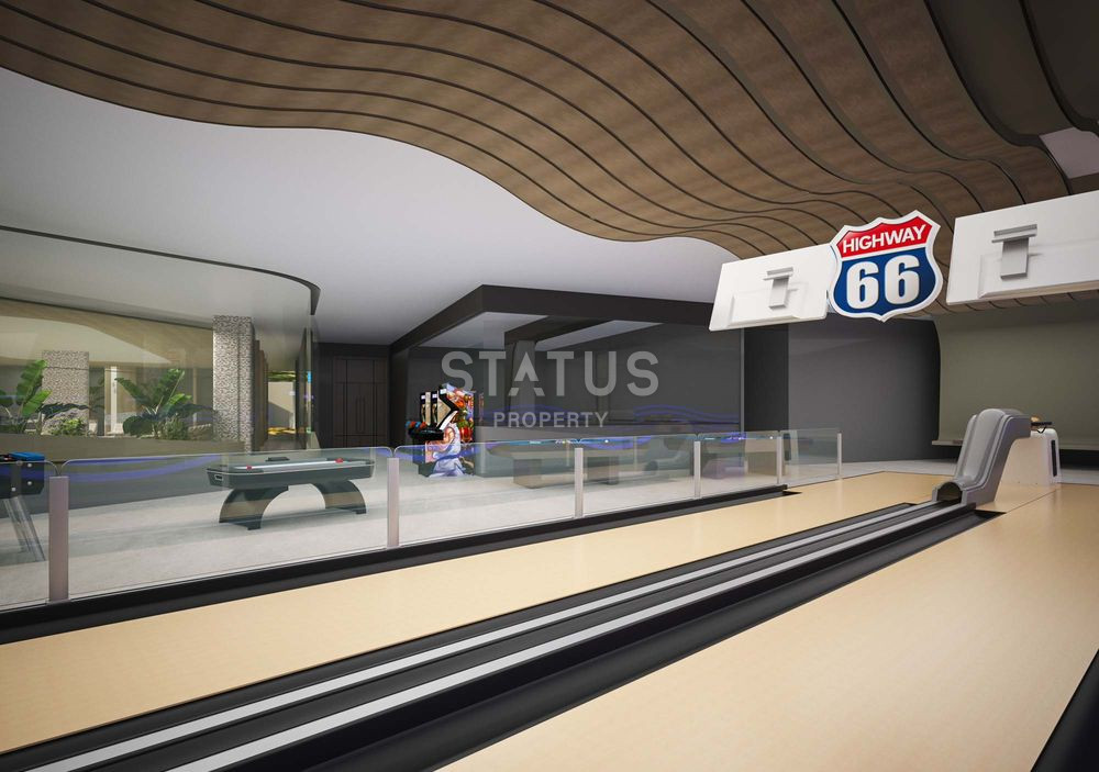 Новый масштабный проект с шикарной инфраструктурой, собственным пляжем и очень большой квадратурой! Район Окурджалар, 500м к морю! фото 17