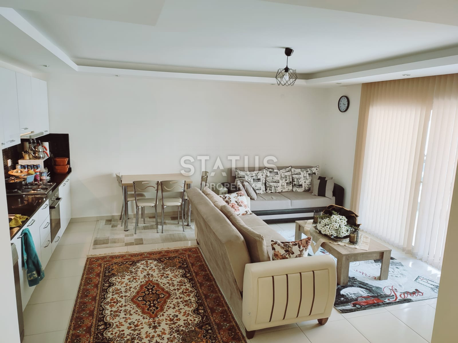 Большая 1+1 в комплексе с инфраструктурой, европейский район Оба, полностью меблированная, 70м2 фото 7