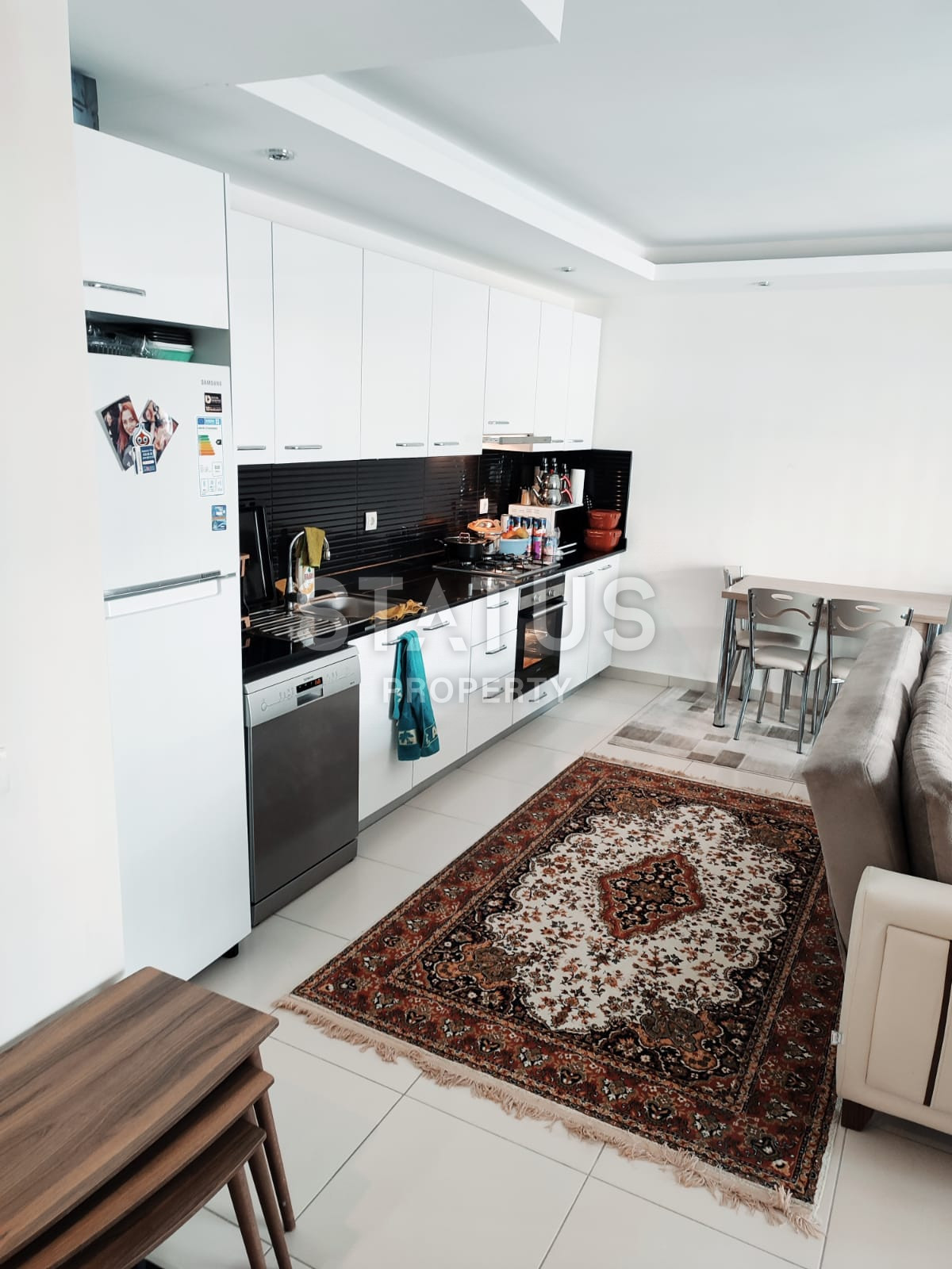 Большая 1+1 в комплексе с инфраструктурой, европейский район Оба, полностью меблированная, 70м2 фото 8