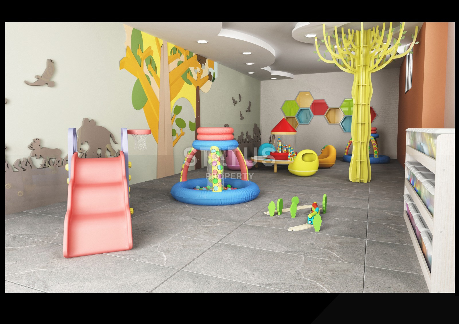 Двухкомнатная квартира в комплексе с инфраструктурой отеля 5* с собственным пляжем в 750метрах от моря Махмутлар, 75м.кв фото 15