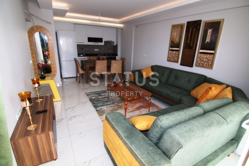 Двухкомнатная квартира с мебелью в новом комплексе с инфраструктурой в Махмутларе, 80 м2 фото 3