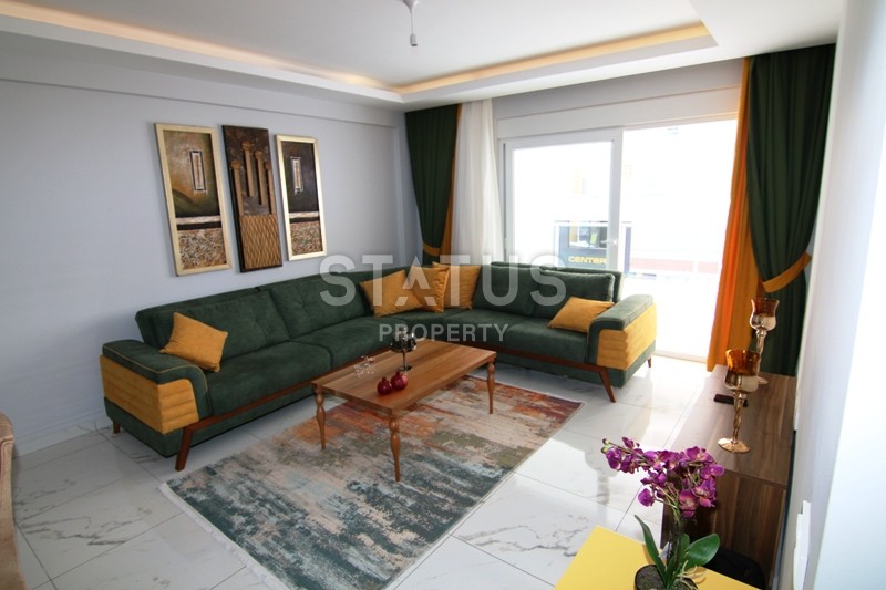 Двухкомнатная квартира с мебелью в новом комплексе с инфраструктурой в Махмутларе, 80 м2 фото 4