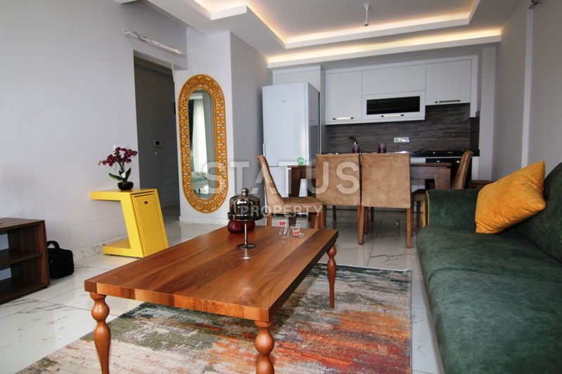 Двухкомнатная квартира с мебелью в новом комплексе с инфраструктурой в Махмутларе, 80 м2 фото 6