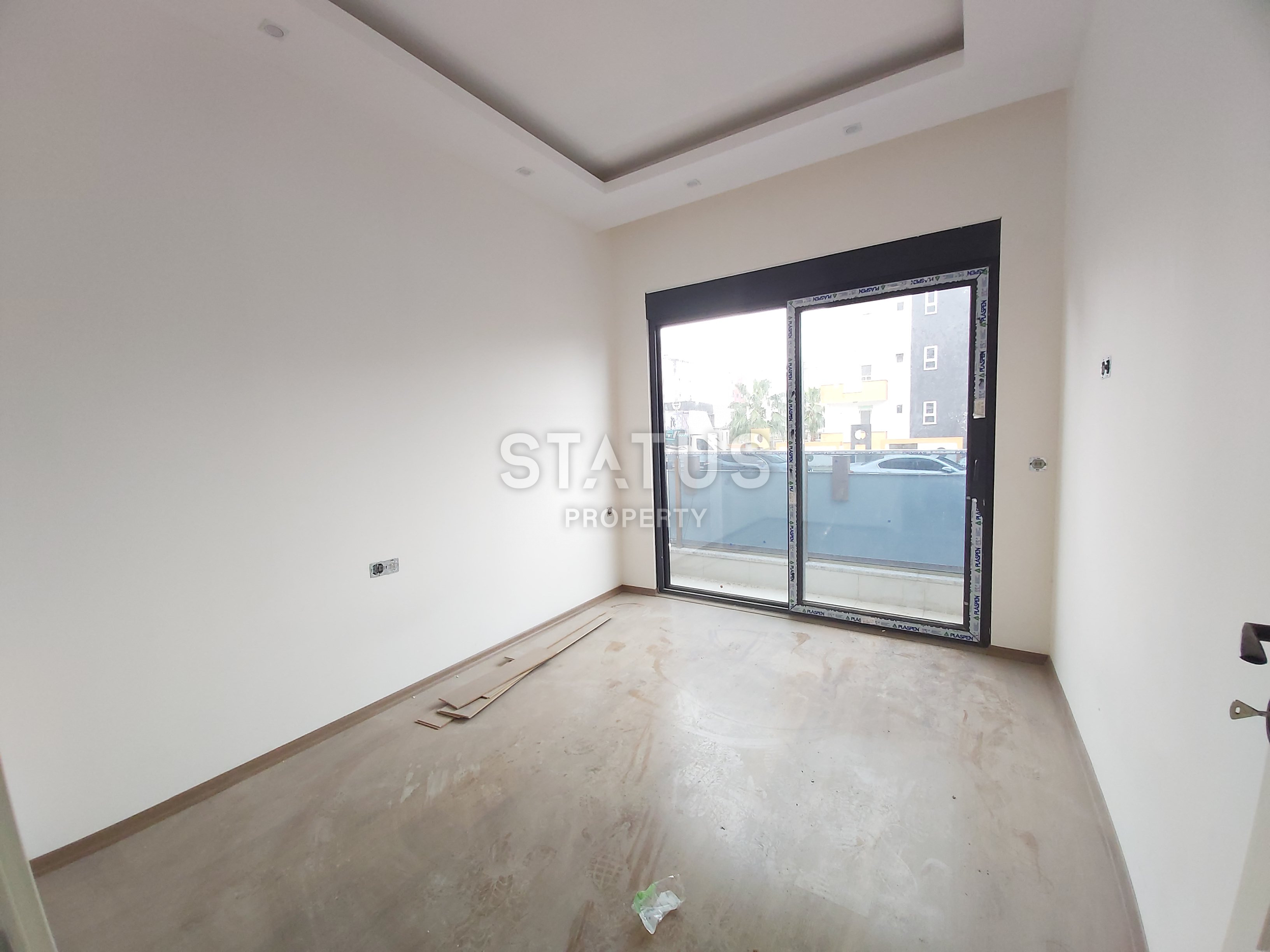 Квартира 1+1 в 100 метрах от моря в Кестеле, 48 м2. фото 3