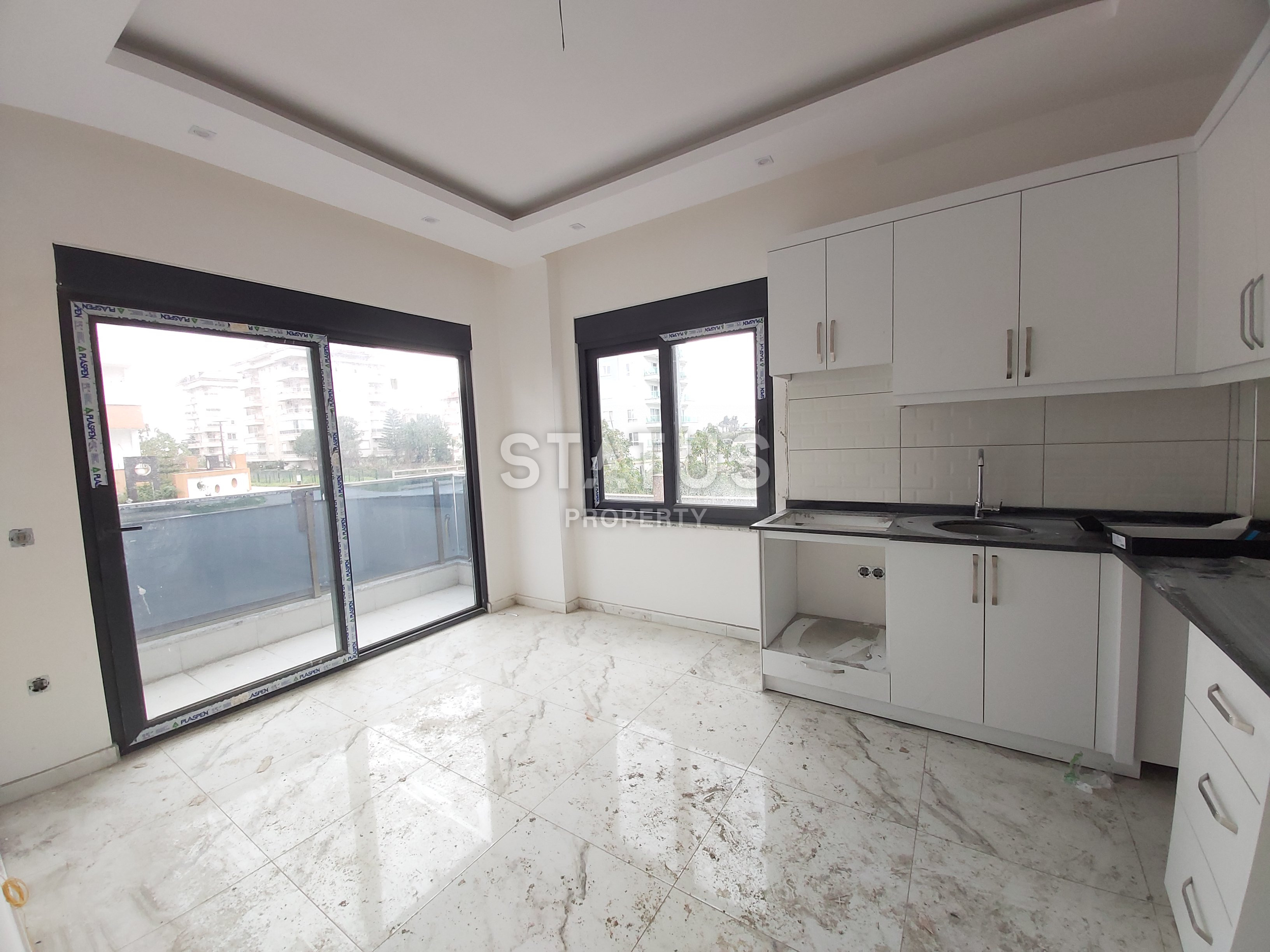 Квартира 1+1 в 100 метрах от моря в Кестеле, 48 м2. фото 5