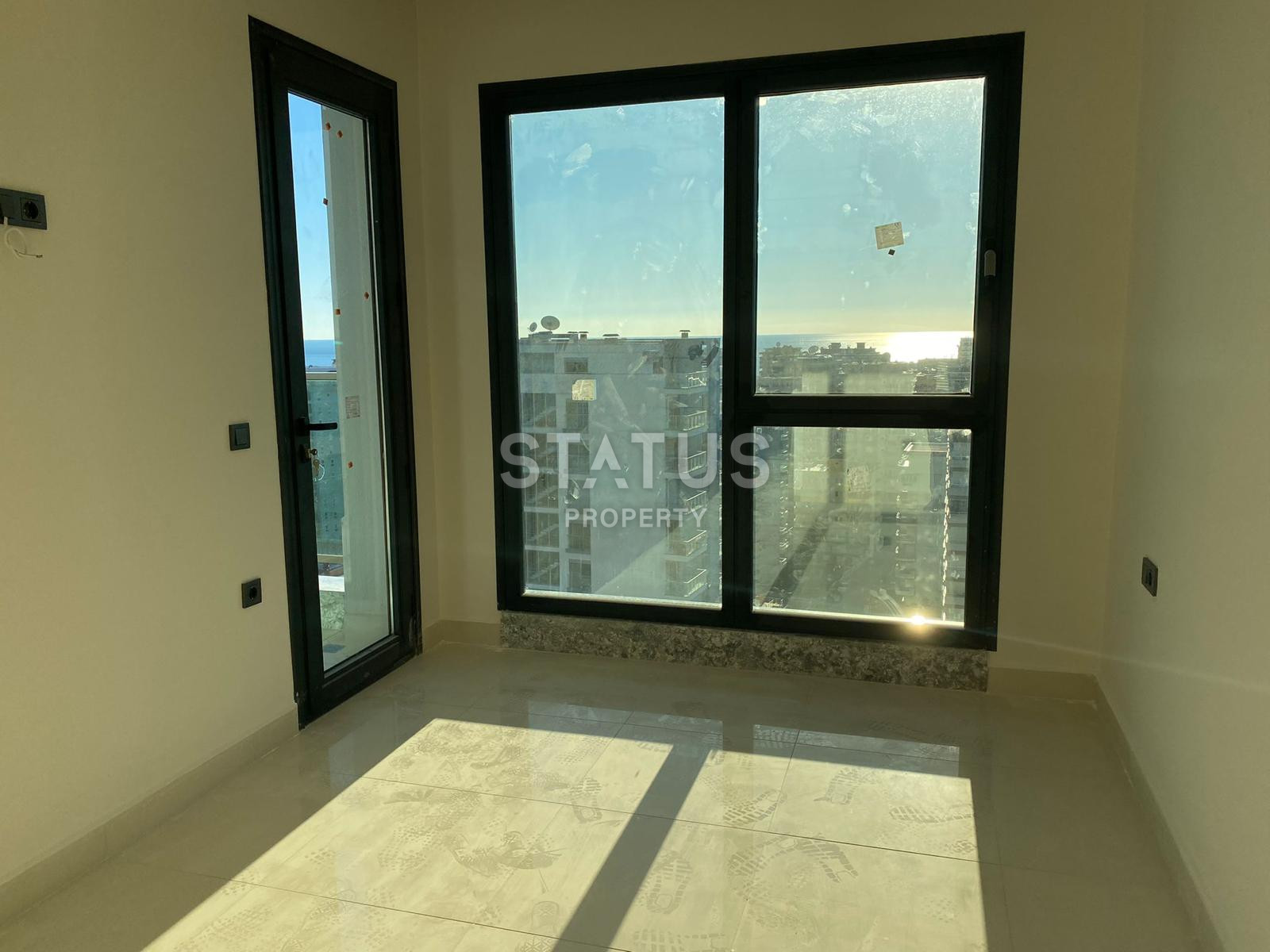 Две квартиры 1+1 в новом комплексе в Махмутларе, вид на море и горы фото 8