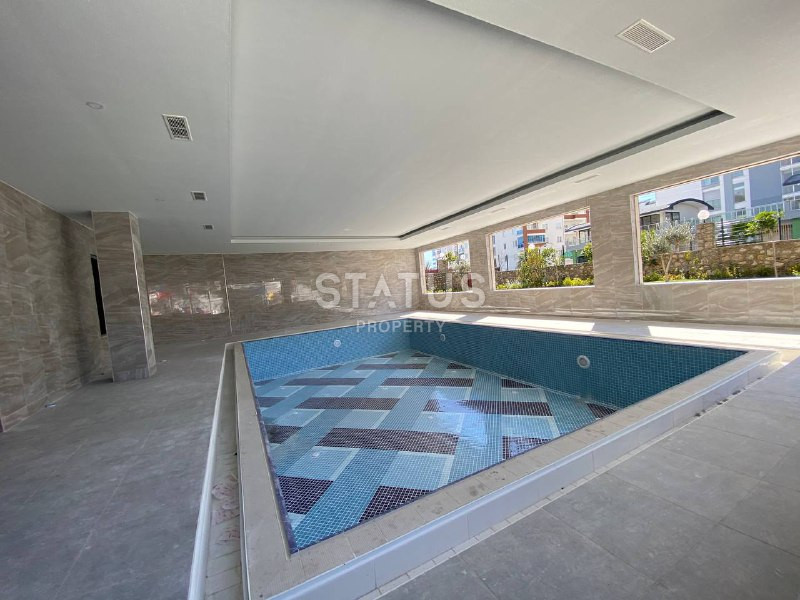 Две квартиры 1+1 в новом комплексе в Махмутларе, вид на море и горы фото 12