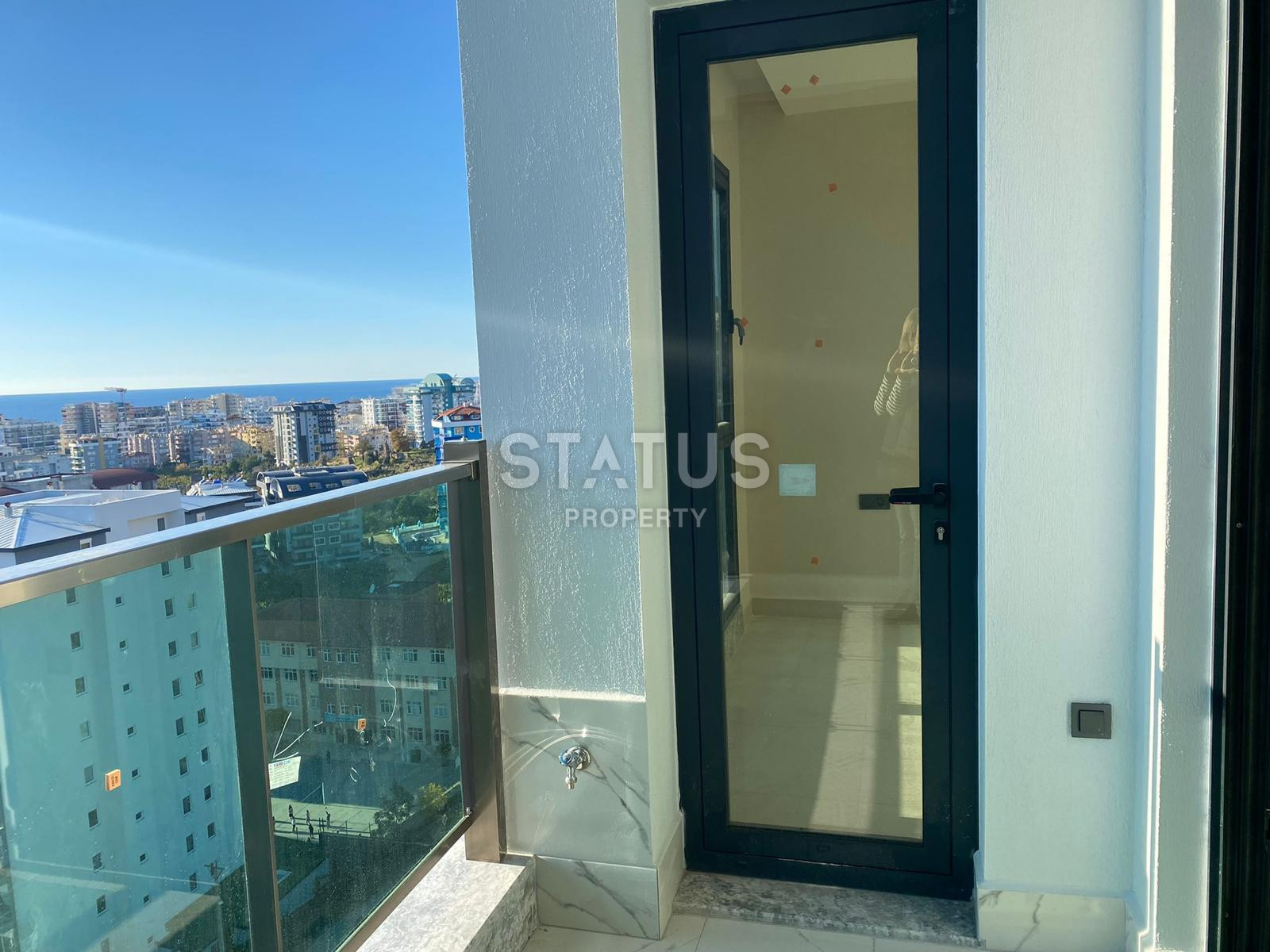 Две квартиры 1+1 в новом комплексе в Махмутларе, вид на море и горы фото 13