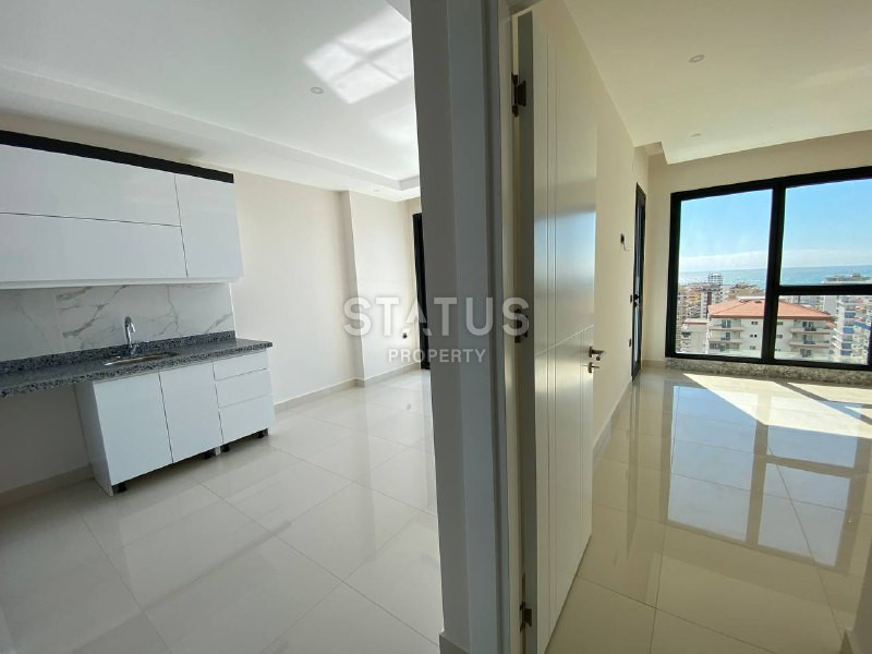 Две квартиры 1+1 в новом комплексе в Махмутларе, вид на море и горы фото 16