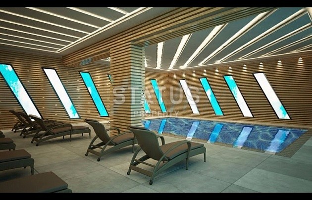 Двухкомнатная квартира с мебелью в новом комплексе с инфраструктурой в Махмутларе, 80 м2 фото 17