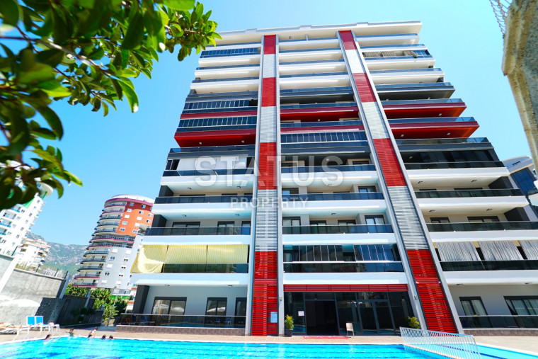 Просторная светлая квартира 2+1 с видом на море в новом комплексе, 125 м2. Махмутлар, Алания. фото 1