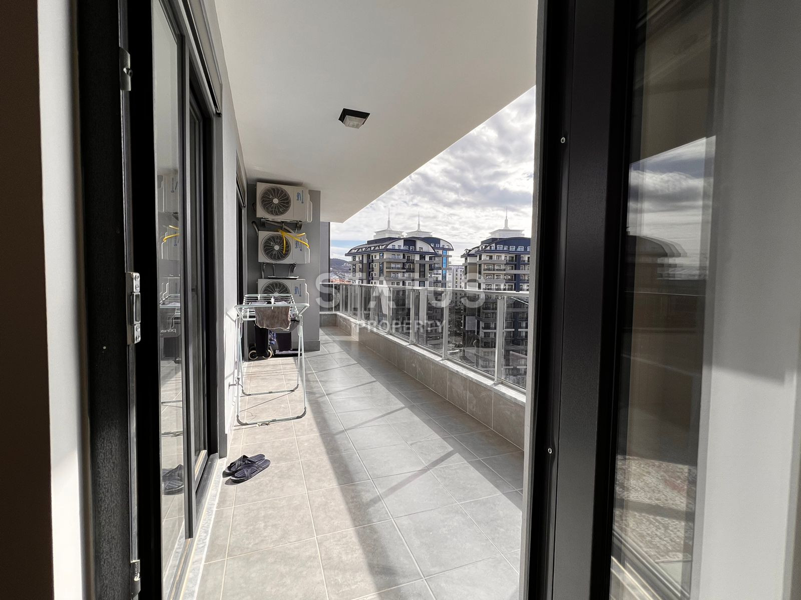 Spacious bright apartment 2+1 with sea views in a new complex, 125 m2. Mahmutlar, Alanya. фото 11