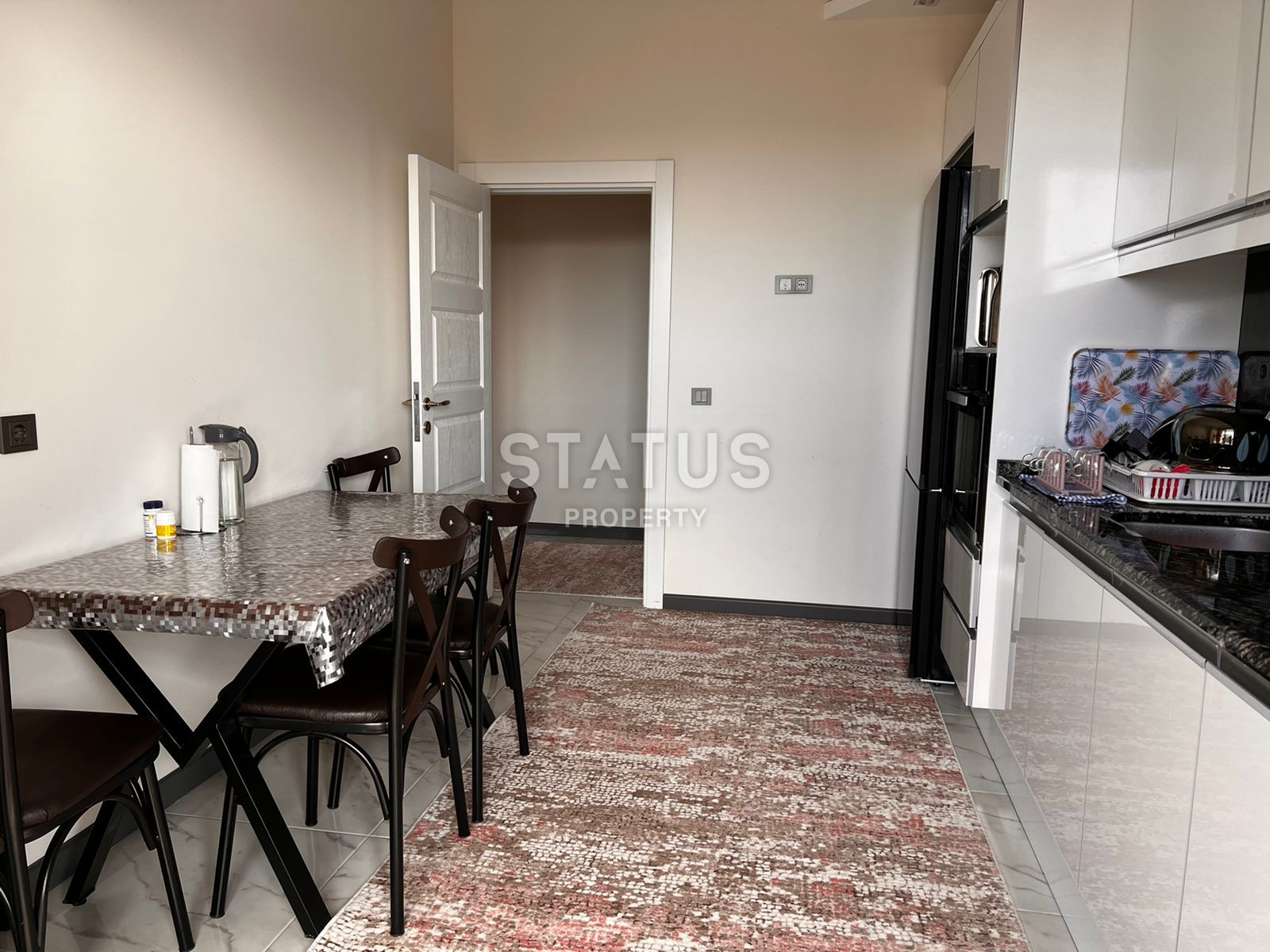 Spacious bright apartment 2+1 with sea views in a new complex, 125 m2. Mahmutlar, Alanya. фото 12