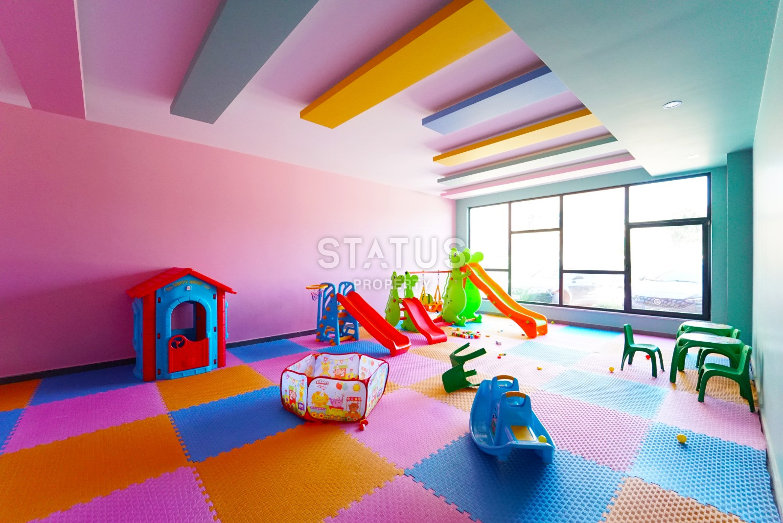 Spacious bright apartment 2+1 with sea views in a new complex, 125 m2. Mahmutlar, Alanya. фото 18