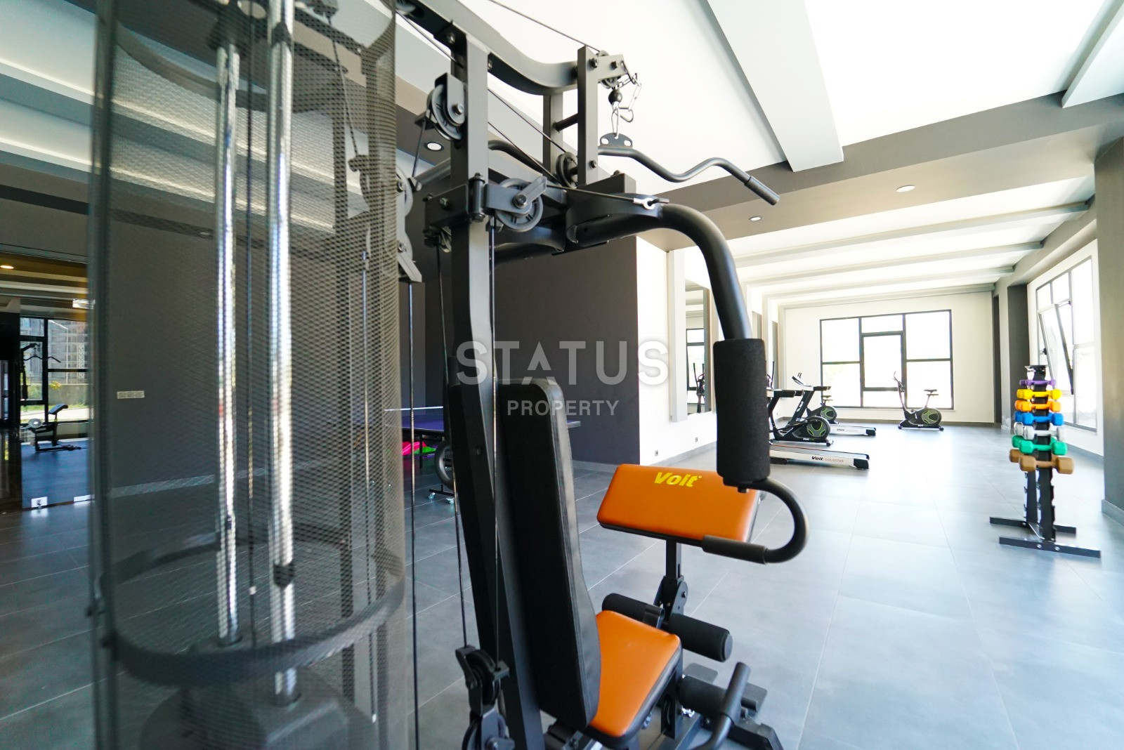 Spacious bright apartment 2+1 with sea views in a new complex, 125 m2. Mahmutlar, Alanya. фото 19