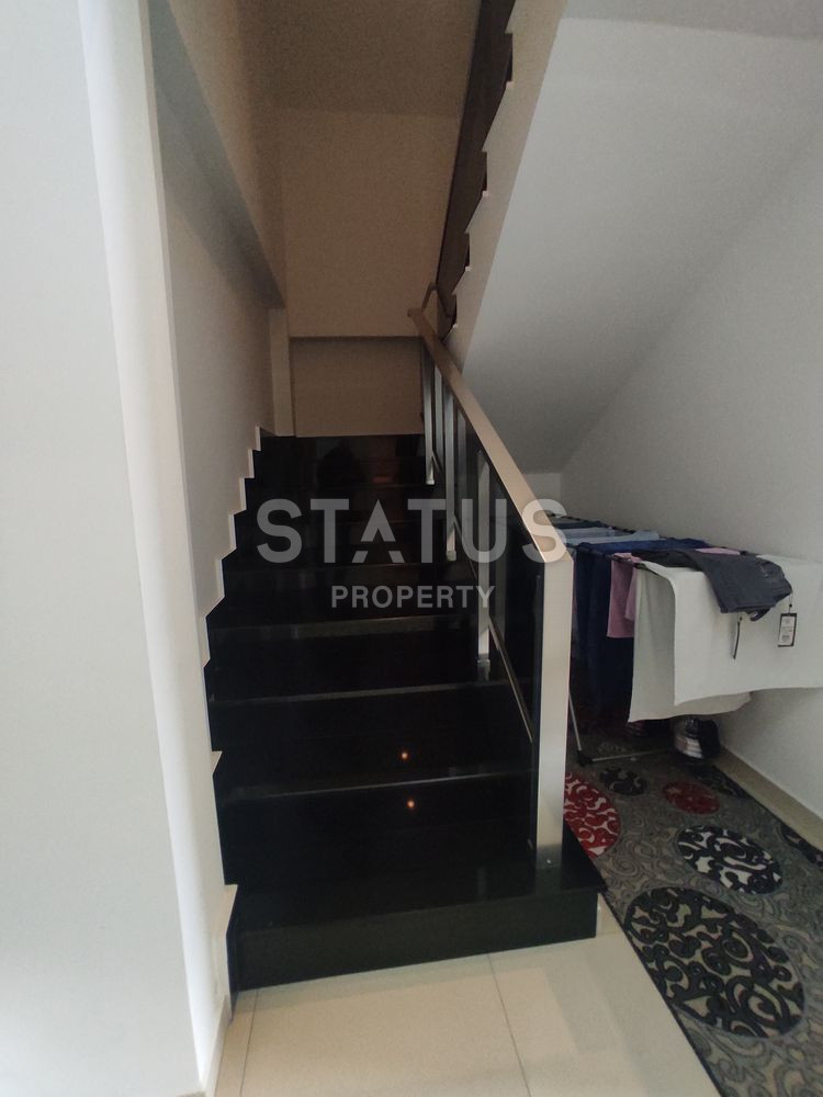 Дублекс 3+1 с видами на горы в центре Алании, 150м до пляжа Клеопатры! фото 11