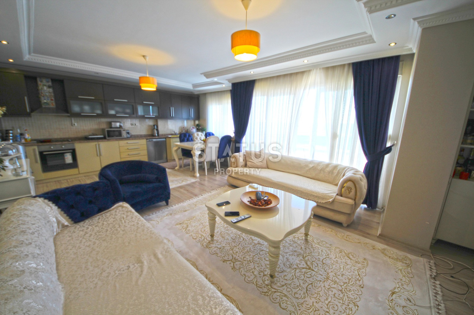 Apartment 2+1 on the first coastline in Mahmutlar with direct sea views, 110m2 фото 3