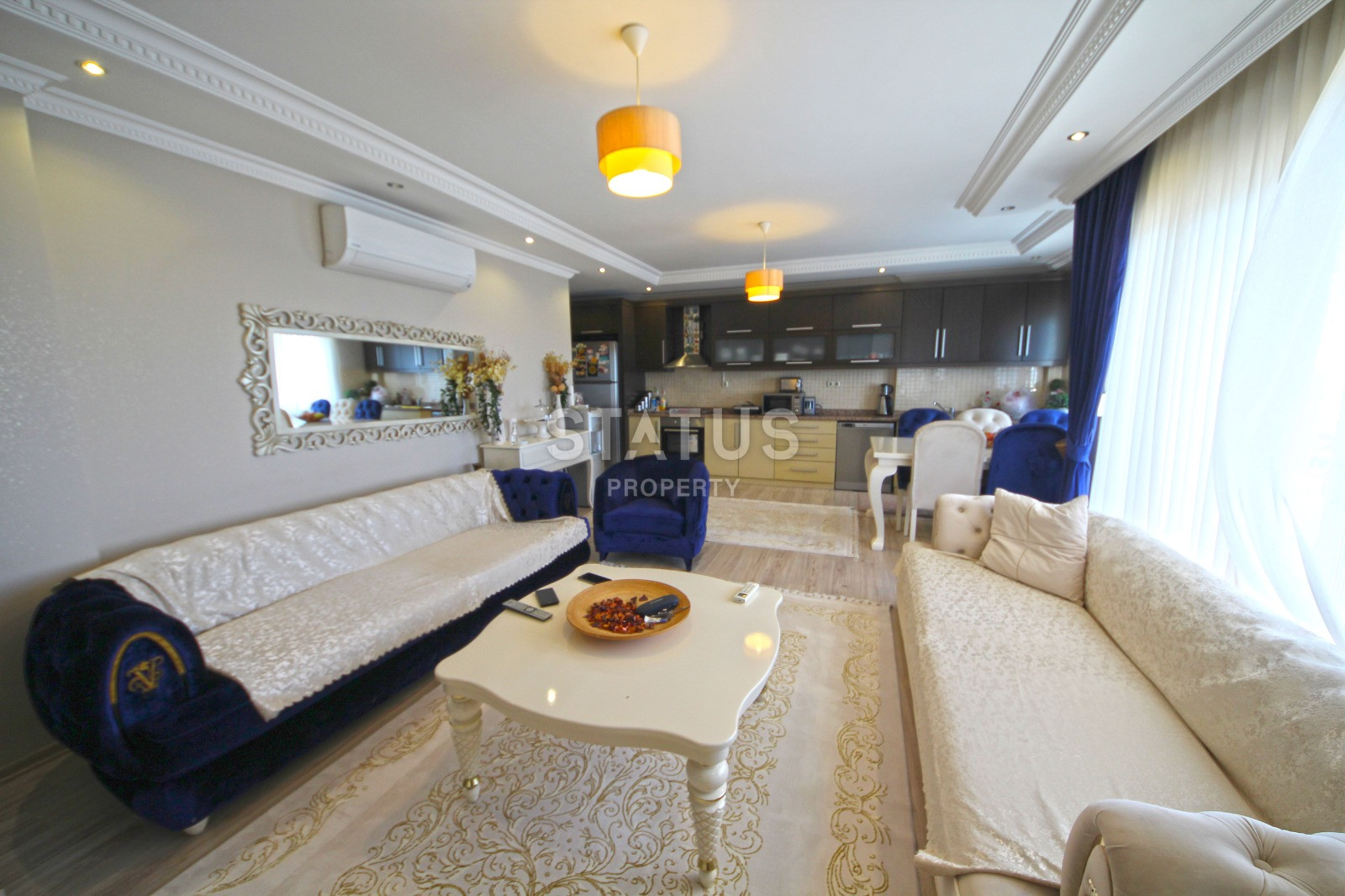 Apartment 2+1 on the first coastline in Mahmutlar with direct sea views, 110m2 фото 8