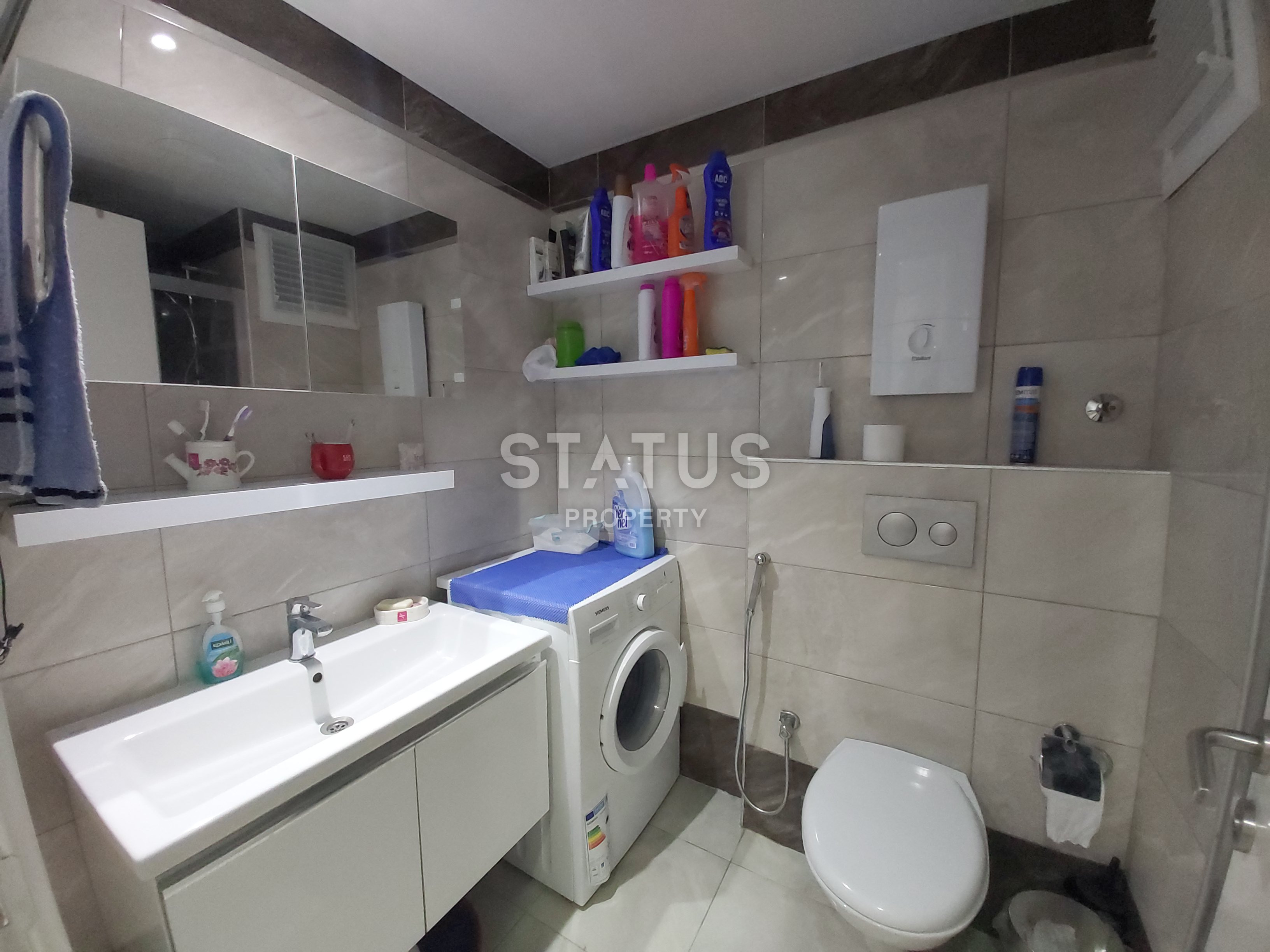 Apartment in a complex with infrastructure in the Kestel area. Furniture and appliances in the price of 65 sq.m. фото 10