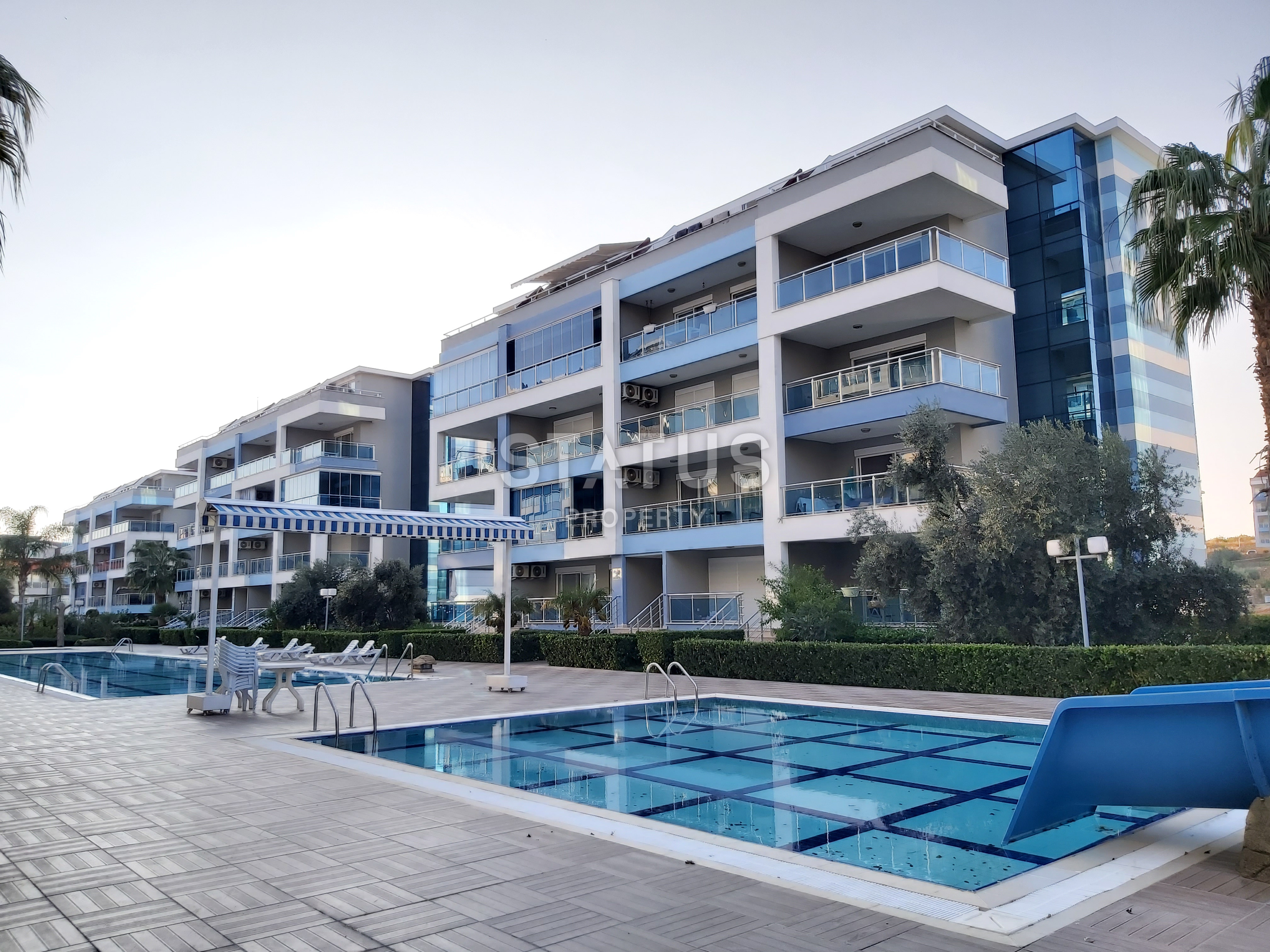 Apartment in a complex with infrastructure in the Kestel area. Furniture and appliances in the price of 65 sq.m. фото 20