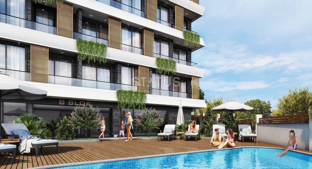 Apartments by installments in a complex under construction, Oba district, 1+1,2+1,3+1 фото 6