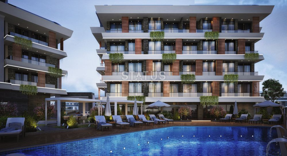 Apartments by installments in a complex under construction, Oba district, 1+1,2+1,3+1 фото 14