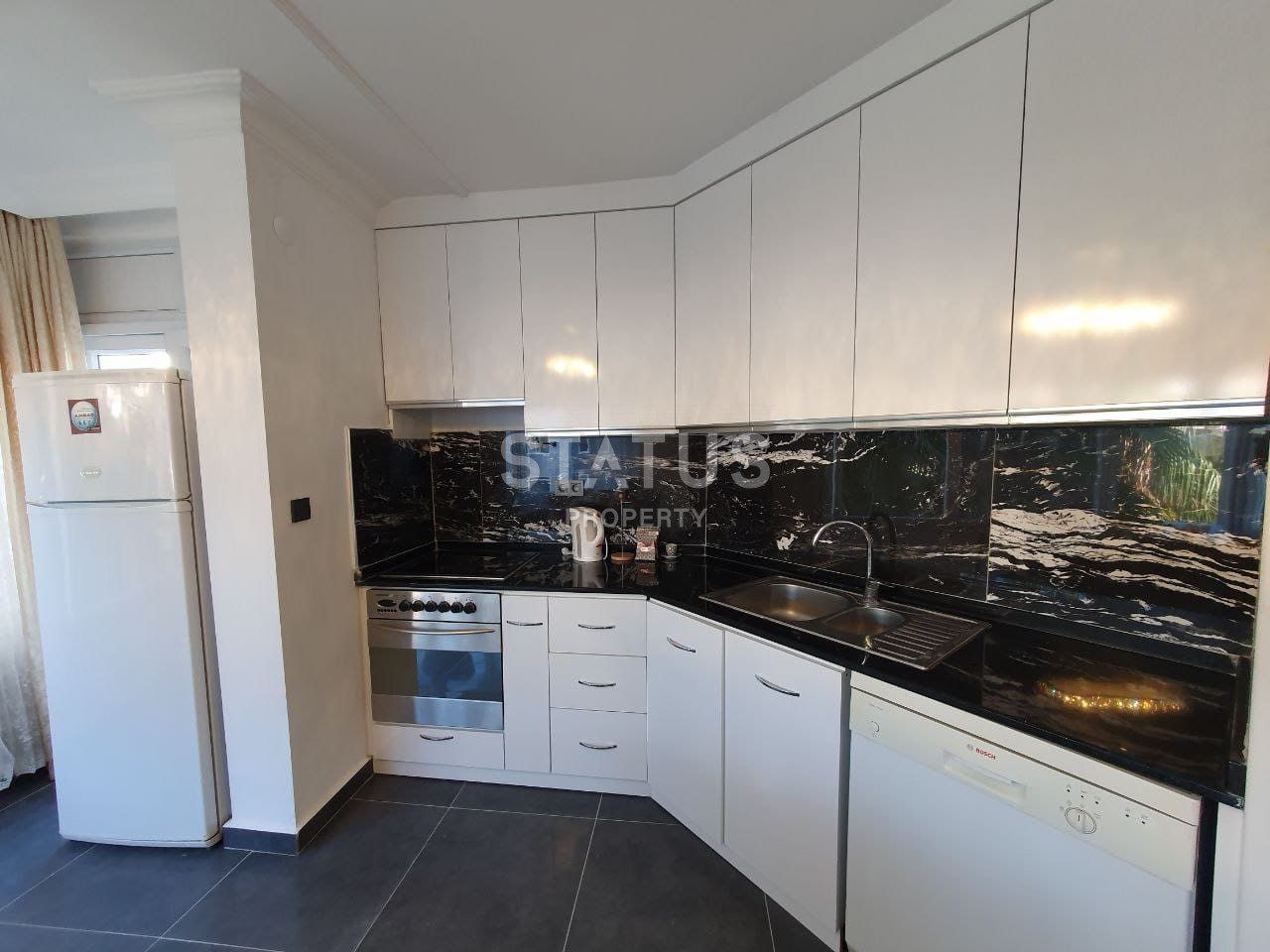 Квартира 1+1 с мебелью в 200 метрах до моря, 60 м2 фото 4