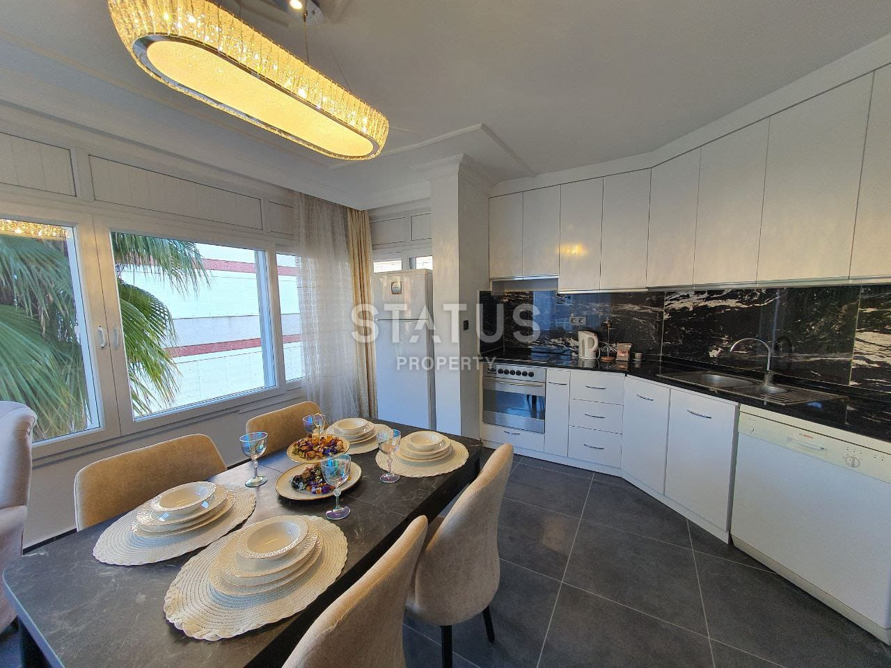 Квартира 1+1 с мебелью в 200 метрах до моря, 60 м2 фото 13