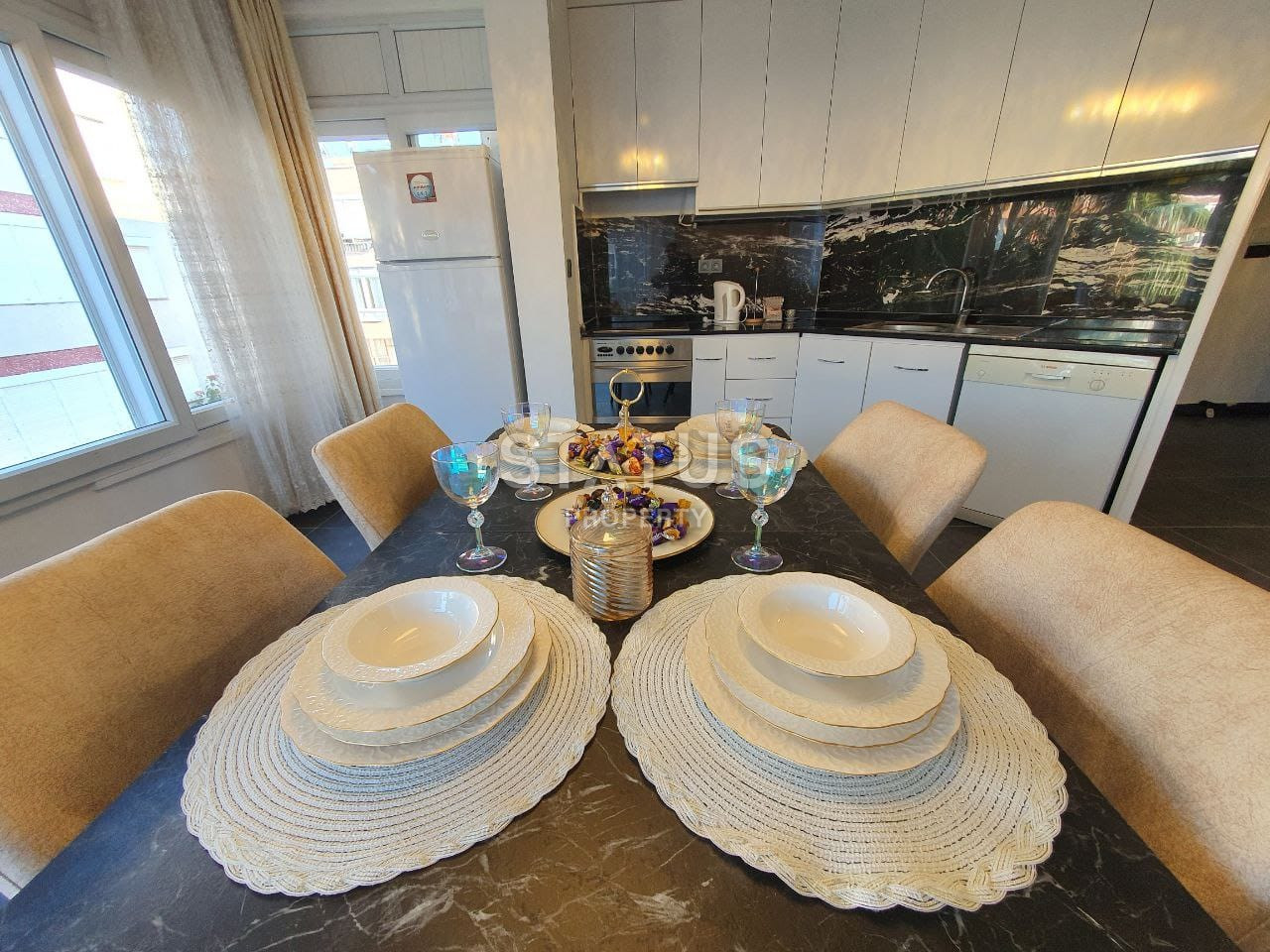 Квартира 1+1 с мебелью в 200 метрах до моря, 60 м2 фото 15