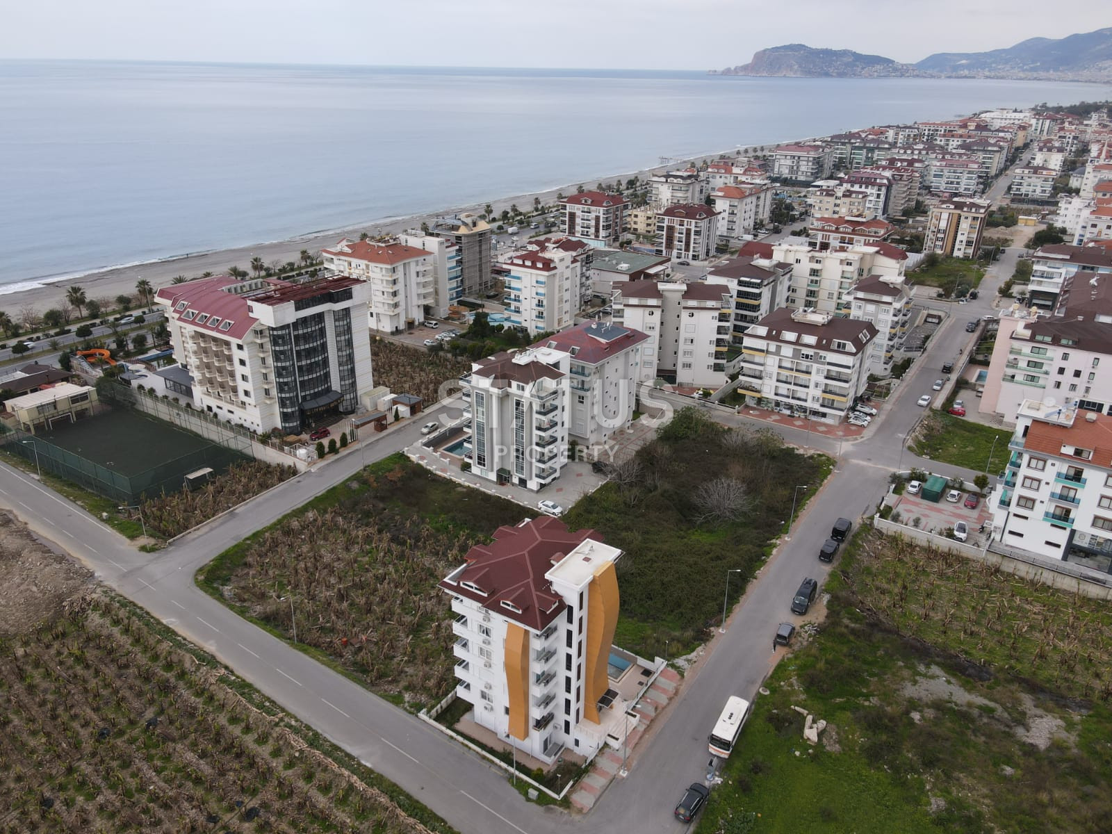 Меблированный садовый дуплекс 3+1 в 2 минутах от моря в Кестеле, 130 м2. фото 8