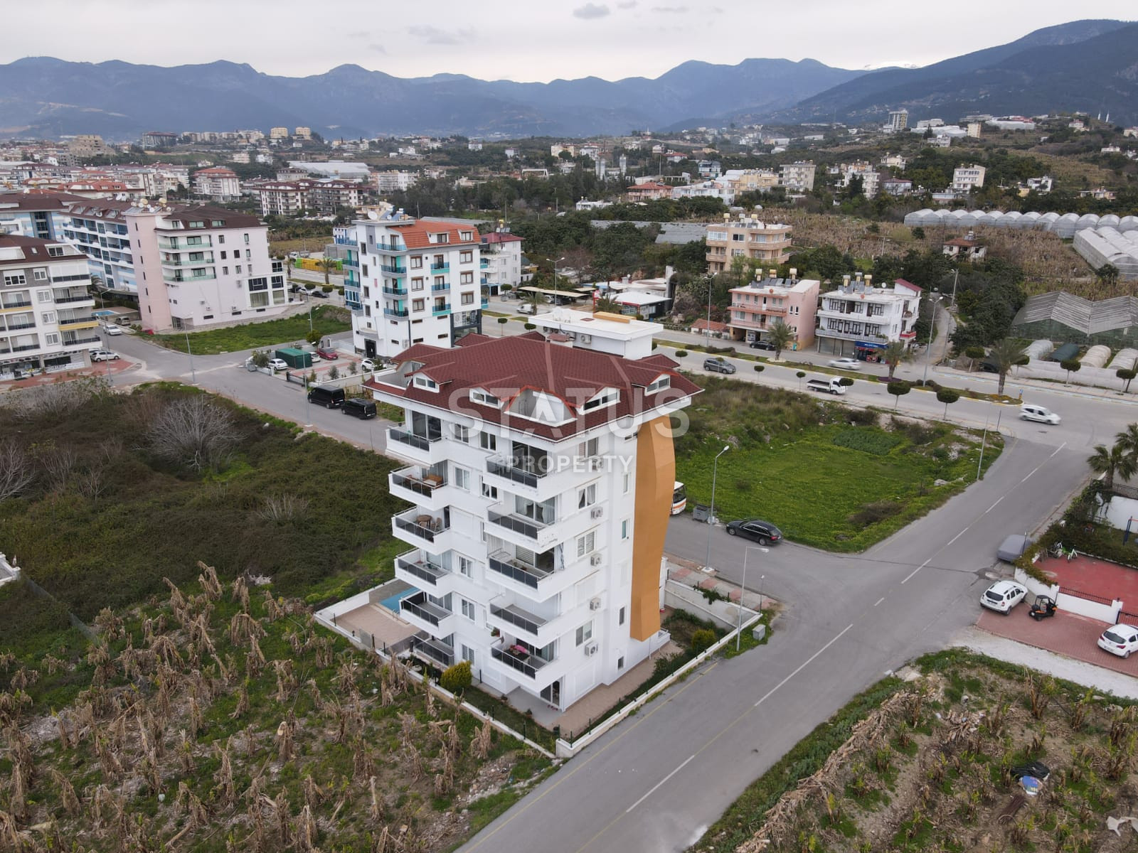 Меблированный садовый дуплекс 3+1 в 2 минутах от моря в Кестеле, 130 м2. фото 11