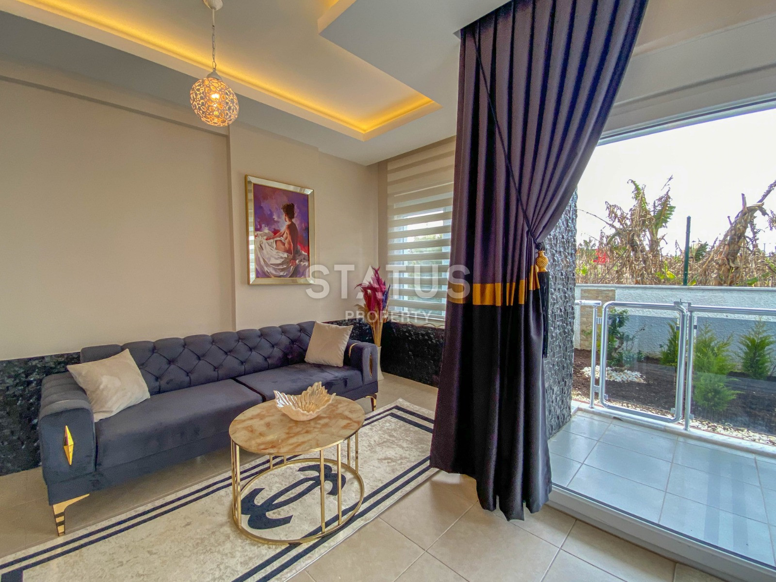 Меблированный садовый дуплекс 3+1 в 2 минутах от моря в Кестеле, 130 м2. фото 15