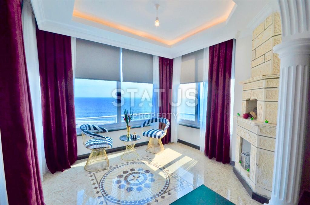 Квартира с прямым видом на море на первой линии. Мебель техника в стоимости. 90 кв.м. фото 10