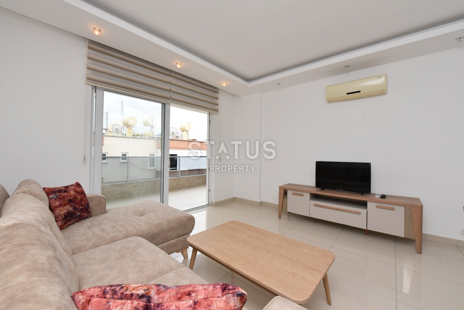 Furnished apartment 1+1 within a minute's reach of Cleopatra's beach, 65 m2. фото 10
