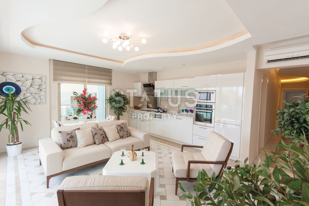 Отличные апартаменты на первой береговой линии в центре Аланьи на пляже Клеопатра фото 17