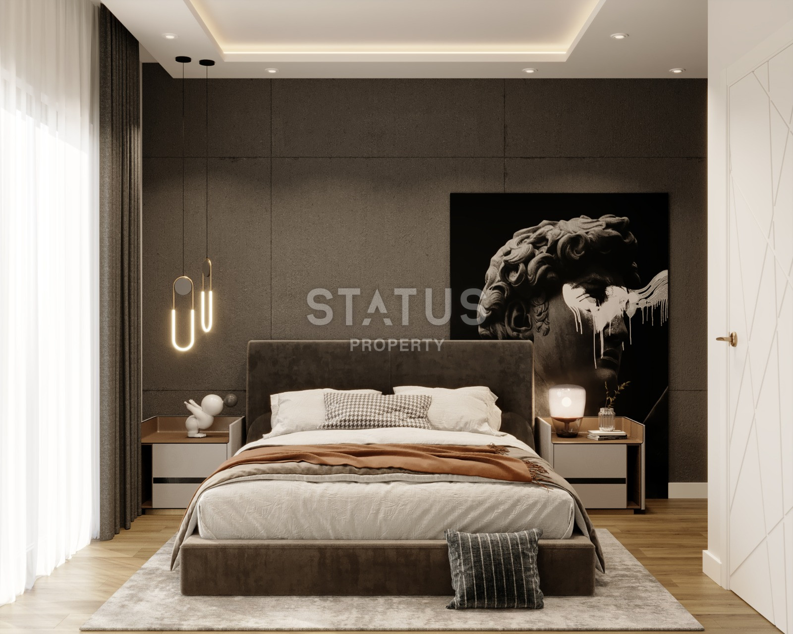 Инвестиционный проект с видом на море в центре Демирташа, квартиры от 48 до 201 м2. фото 9