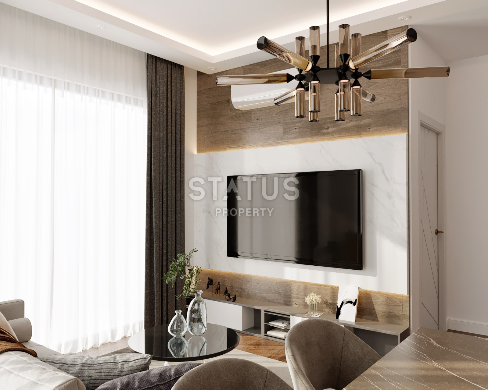 Инвестиционный проект с видом на море в центре Демирташа, квартиры от 48 до 201 м2. фото 16