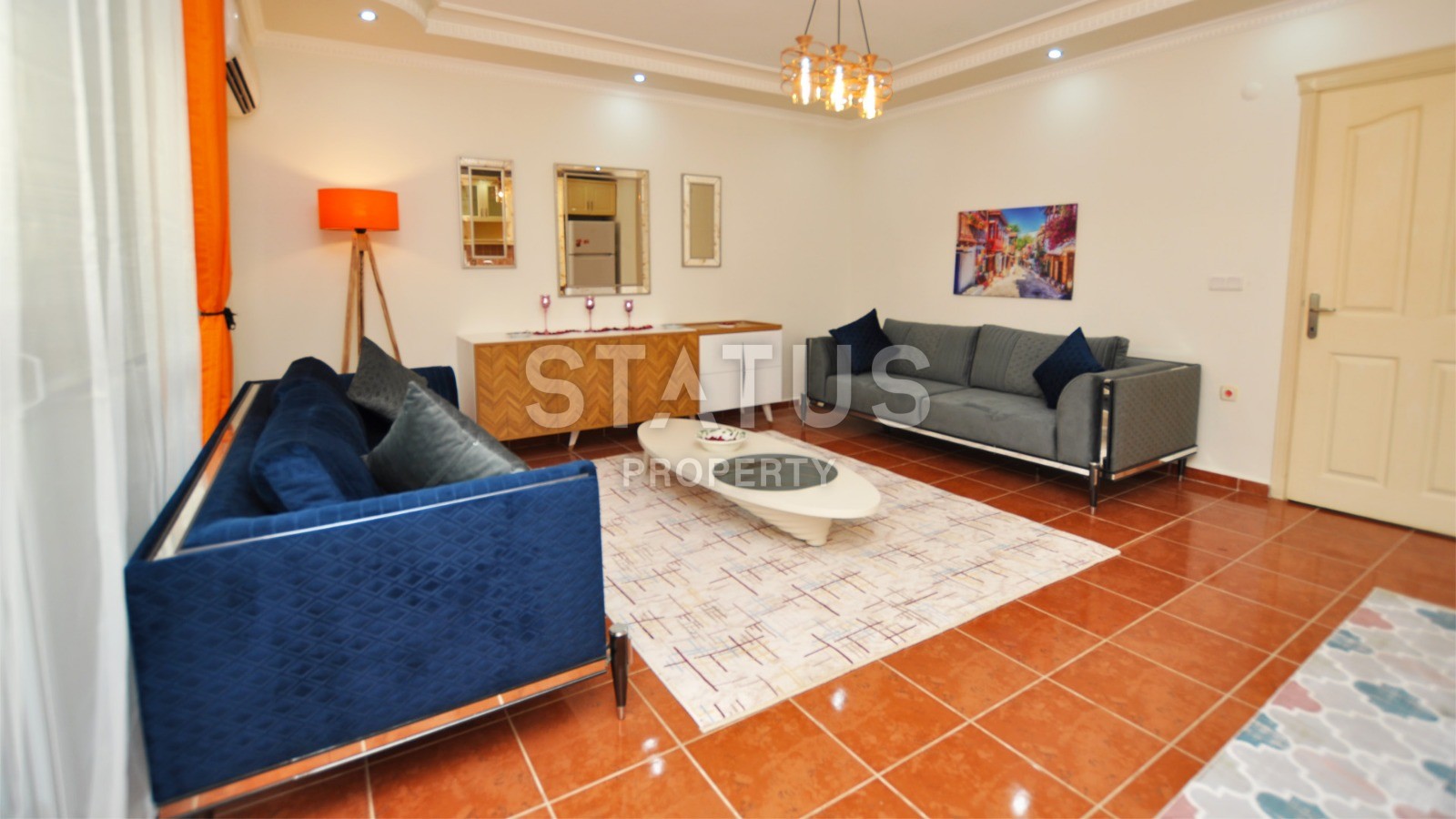 Добротная квартира с мебелью в хорошем комплексе в Махмутларе. Недорого. 120 кв.м. фото 3