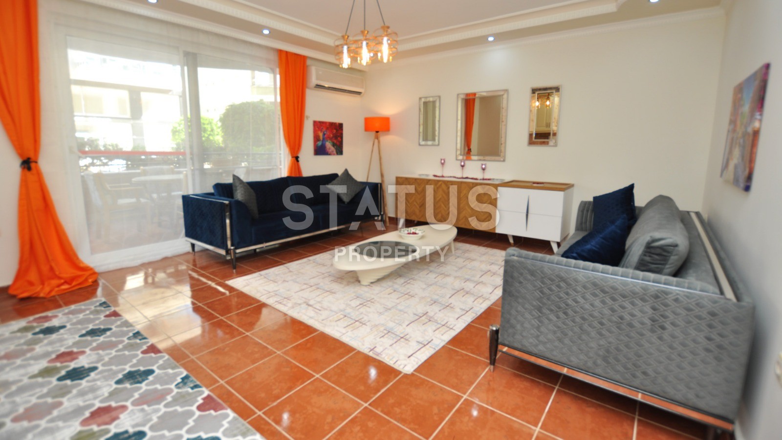 Добротная квартира с мебелью в хорошем комплексе в Махмутларе. Недорого. 120 кв.м. фото 4