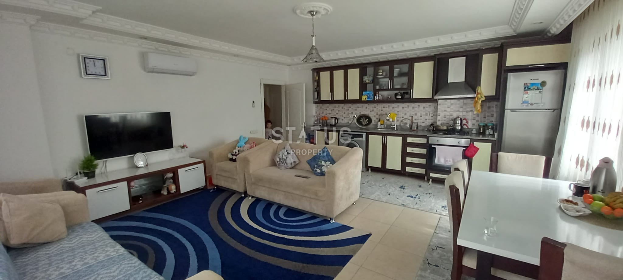 Apartment 2+1 with excellent location in Tosmur, 115 m2. фото 14