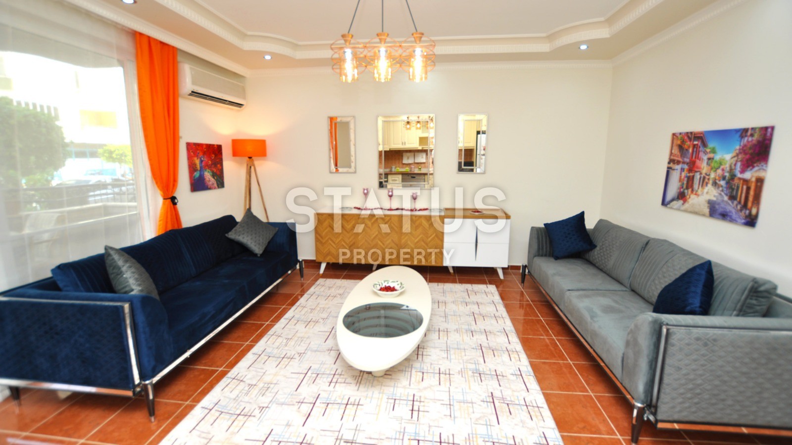 Добротная квартира с мебелью в хорошем комплексе в Махмутларе. Недорого. 120 кв.м. фото 7