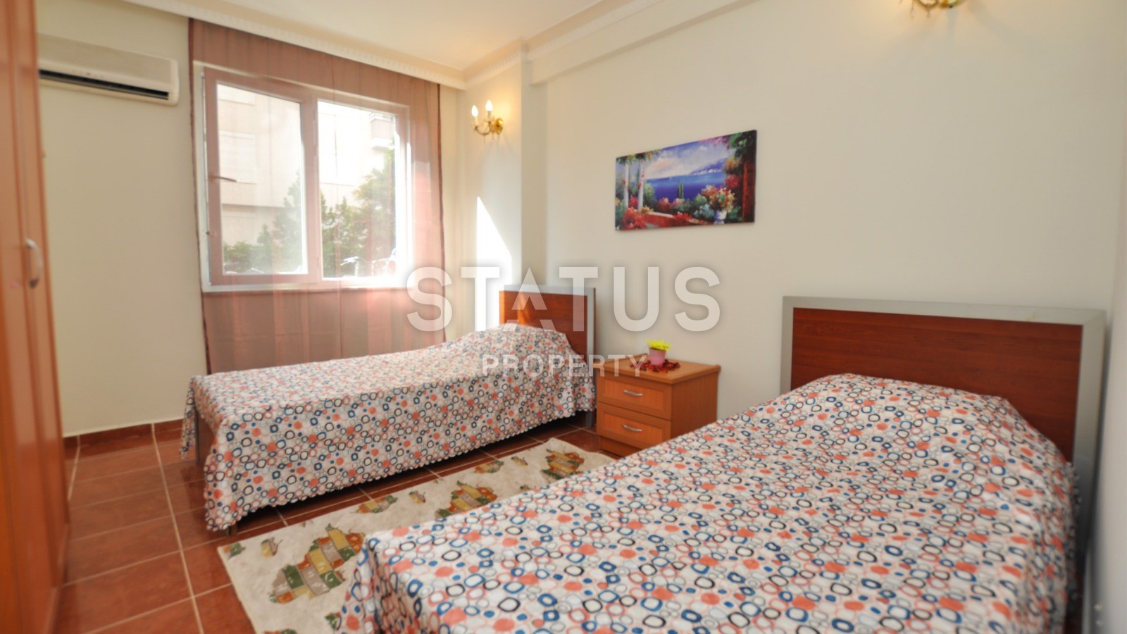 Добротная квартира с мебелью в хорошем комплексе в Махмутларе. Недорого. 120 кв.м. фото 12