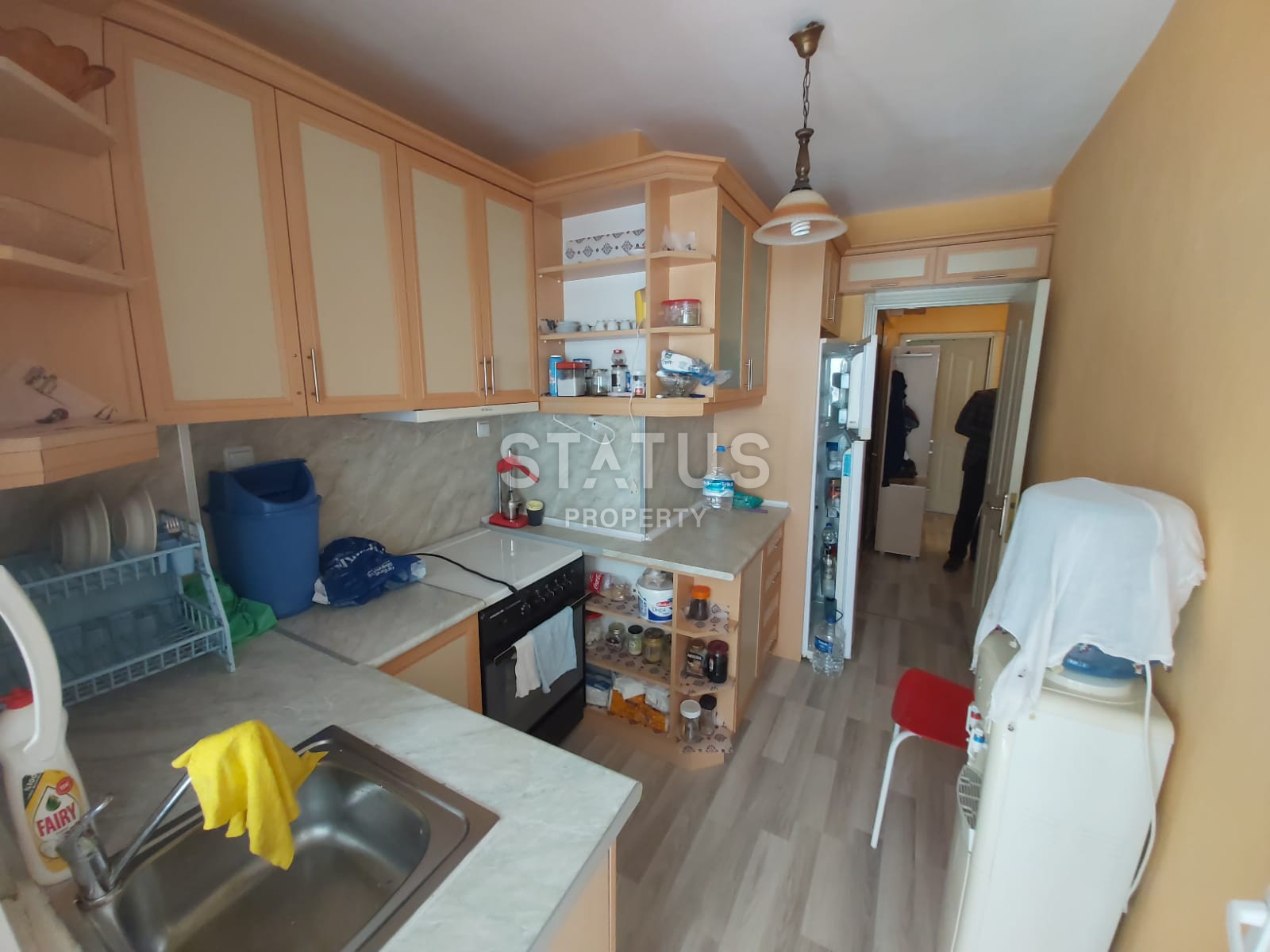 Трехкомнатная квартира с отдельной кухней  в районе Оба , 85 м2 фото 12